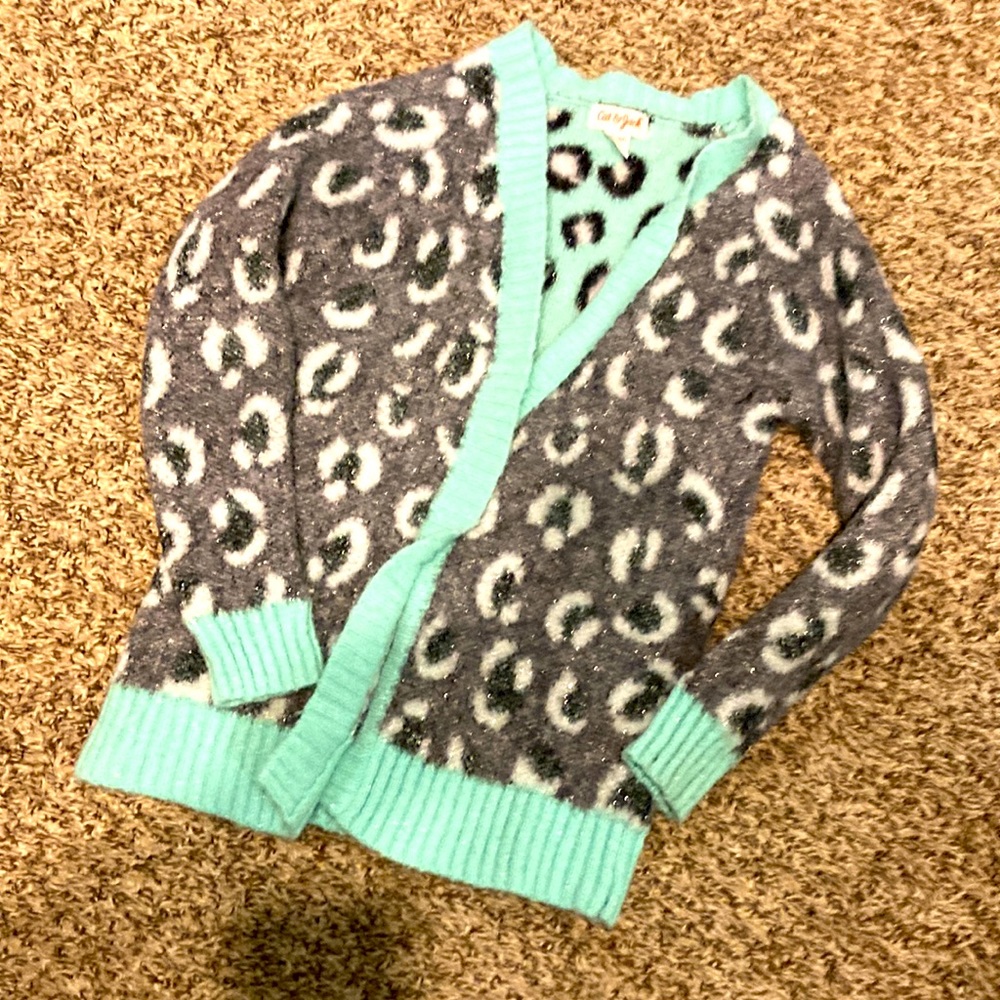 GLITTER & LEOPARD Sweater